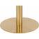 House Nordic Bolzano White/Brass Mesa de comedor 70cm