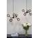Halo Design Atom Smoke/Black Pendel ∅ 57cm