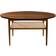 Intarsia Furniture No. 100 Røgbejdset Eg Sofabord 100cm