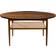 Intarsia Furniture No. 100 Røgbejdset Eg Sofabord 100cm