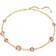 Swarovski Imber Necklace - Gold/Pink/Transparent