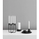 Normann Copenhagen Heima Black Candle Holder 1.7"