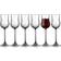 Lyngby Glas Juvel Verre à Vin Rouge 9cl 6pcs