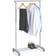 Zeller Clothes On Wheels Silver Kleiderschrank 83x170cm