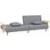 vidaXL Sleeper Sofa Light Gray Sofa 224cm 2 Seater