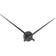 Karlsson Little Big Time Black Reloj de pared 90cm