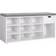 Vasagle Pull out Shelf White/Grey Skoställ 104x48cm