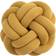 Design House Stockholm Knot Komplett dekorationskudde Gul (30x30cm)