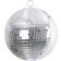 Eurolite Party Decorations Mirror Ball Silver 20cm