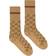 Gucci GG Web Socks - Camel/Brown