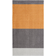 Tica Copenhagen Stripes Horizontal Gelb, Grau 67x120cm