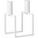 Audo Copenhagen Line White Ljusstake 10cm