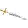 Pandora Game of Thrones Needle Single Earring - Silver/Gold