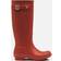 Hunter Women's Original Tall Military Stövlar - Röd