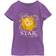 Disney Girl's I'm a Star Graphic T-shirt - Purple