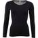ENGEL Natur Women's Merinoull Och Silke Blus - Black