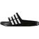 adidas Junior Adilette Aqua Slides - Black/White