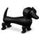 Kay Bojesen Dog Dark Stained Oak Prydnadsfigur 11cm