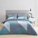 Catherine Lansfield Larsson Geo Reversible Duvet Cover Green (200x135cm)