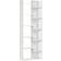 Homcom 6-Tier White Book Shelf 158cm