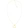 Tommy Hilfiger Heart Necklace - Gold/Transparent