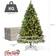 Snowhill Lit Green Christmas Tree 152.4cm