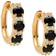 Effy ENY Huggie Hoop Earrings - Gold/Black/Transparent