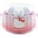 Hello Kitty Gradient Electroplating Logo