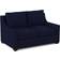 Godwin Bella Ink Performance Velvet Sofa 56.5" 2 Seater