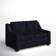 Godwin Bella Ink Performance Velvet Sofa 56.5" 2 Seater