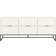 Tenzo Lipp White Sideboard 176x76cm