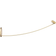 Örsjö Belysning Puck Matt Brushed Brass Golvlampa 125cm