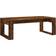 vidaXL Engineered Wood Smoked Oak Soffbord 50x102cm