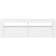 vidaXL 120x35x40cm White TV-bord 120x40cm