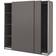 IKEA Pax/Hasvik Dark Grey Garderob 200x201.2cm