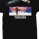 Absolute Cult Boy's Star War The Mandalorian Landscape T-shirt - Black