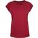 Build Your Brand Extended Shoulder T-shirt - Burgundy