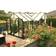 Scandic Greenhouse Thor 16.6m² 4mm Sort Aluminium Hærdet glas