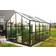 Scandic Greenhouse Thor 16.6m² 4mm Sort Aluminium Hærdet glas
