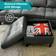 Bed Bath & Beyond Mixoy Dark Grey Sofa 77.1" 3 Seater
