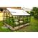 Scandic Greenhouse Idun 16.5m² 4mm Sort Aluminium Hærdet glas
