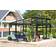 Scandic Greenhouse Modi 12.4m² 4mm Sort Aluminium Hærdet glas