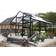 Scandic Greenhouse Idun XL 12.4m² 4mm Aluminium Hærdet glas