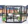 Scandic Greenhouse Odin 8m² 4mm Aluminium Hærdet glas