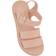 Sandrocks Strappy Sandals - Nude