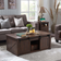 Gracie Oaks Vianor Brown Coffee Table 23x47.8"