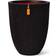 Capi Elegant Krukke Groove 34x46 cm Sort Vase