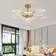 Blue Elephant Guay Gold/Clear Pendant Lamp ∅ 15cm