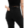 Monki Taiki High Waist Tapered Jeans - Black