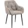 AC Design Furniture Bentley Beige Matte Black Köksstol 83cm 2st